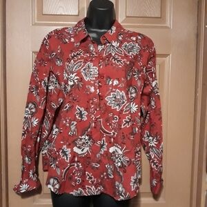 Liz&co button down  A-49 5/$25